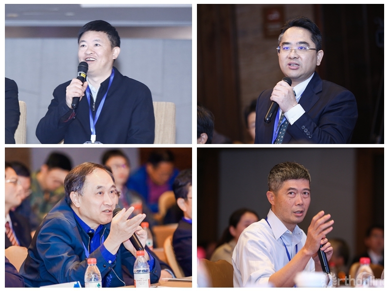 马向阳教授,徐义春教授,张昊教授和何升华教授进行激烈讨论温世锋教授